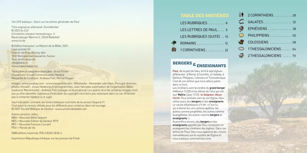 Ton GPS biblique - Zoom sur les lettres générales de Paul Ton GPS biblique - Zoom sur les lettres générales de Paul