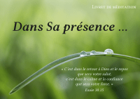 Dans Sa présence… - livret de méditation + audios en CD et téléchargement