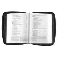 Pochette tissu noir avec Ichthus XS - Taille XS