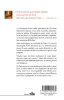 Promesse (La) - Comment Dieu fait-il tout concourir pour notre bien ?