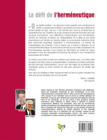 Défi de l'herméneutique (Le) - Comment interpréter la Bible