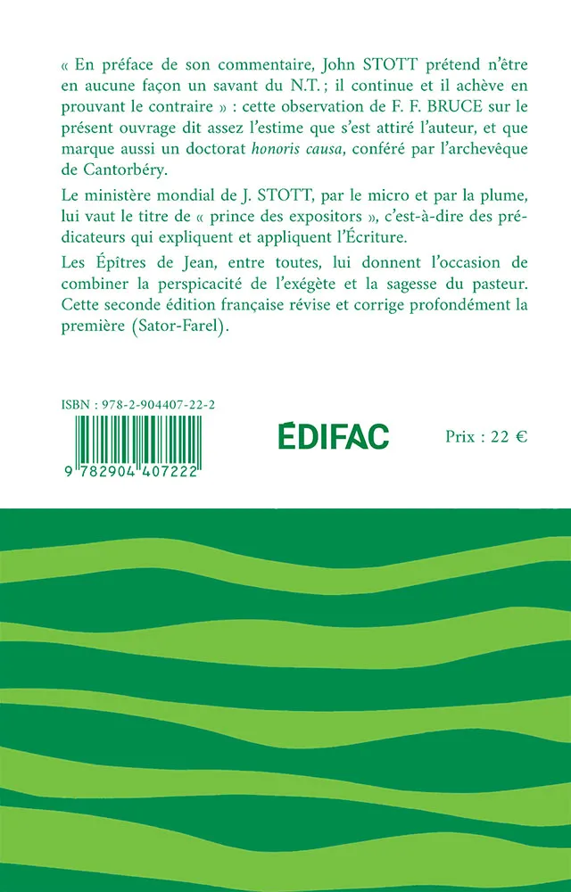 Épîtres de Jean (Les) - [CEB NT 23] Commentaire Évangélique de la Bible