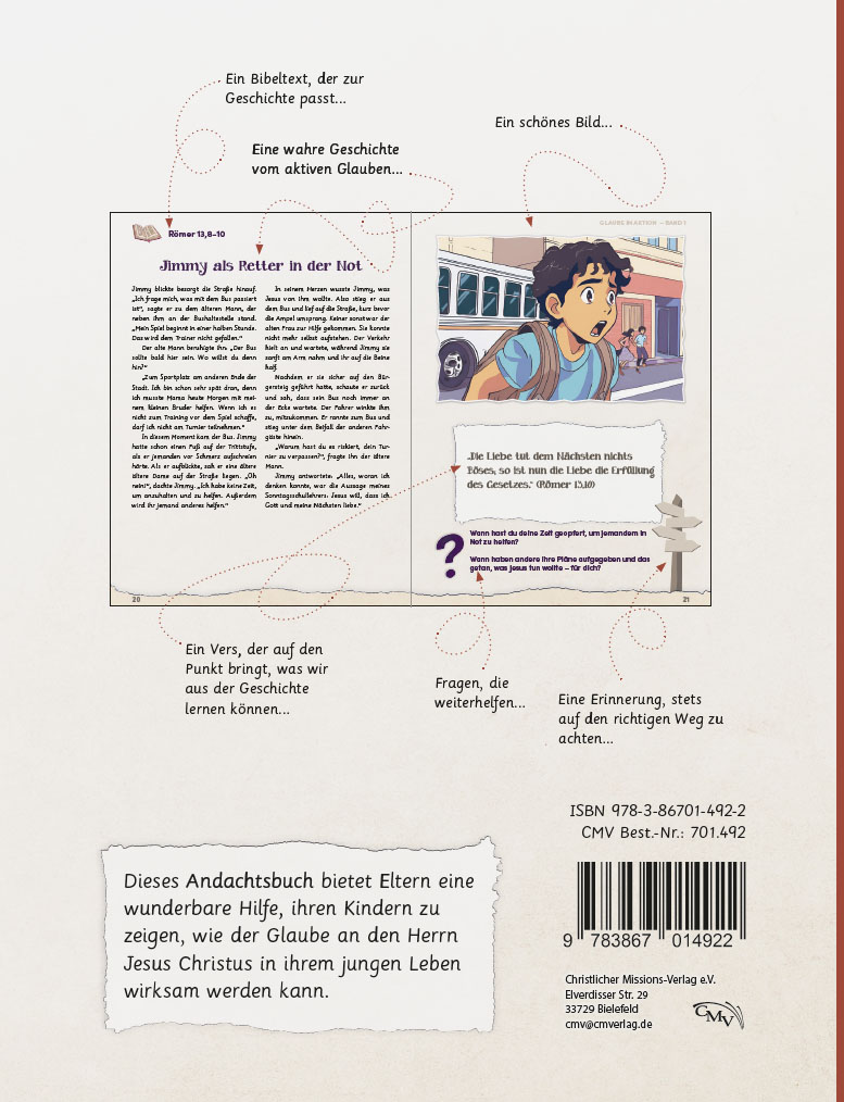 Glaube in Aktion - Band 2 - 60 Geschichten, die Kinder mit Jesus erlebt haben