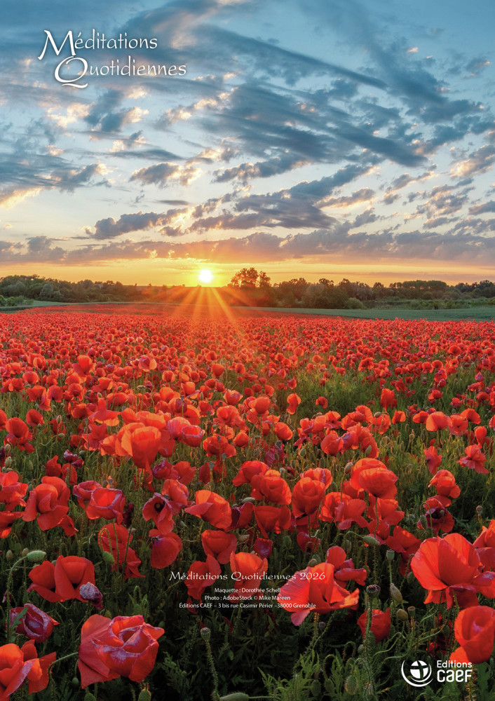 Méditations quotidiennes - calendrier éphéméride, bloc et plaque