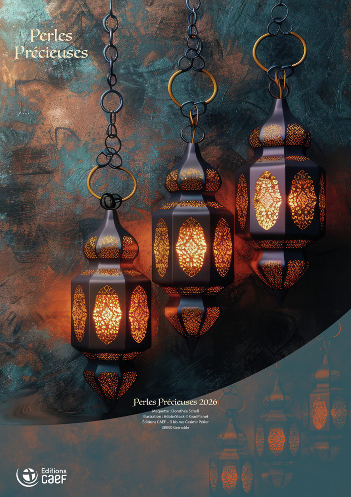 Perles précieuses - calendrier éphéméride, bloc et plaque