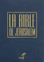 Bible de Jérusalem, de poche, reliée similicuir bleue Bible de Jérusalem, de poche, reliée similicuir bleue