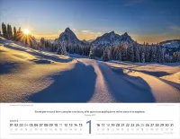 Calendrier Paysages Suisses - Français, Calendrier mural