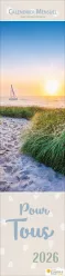 Pour tous (Paysages) - Calendrier cartes postales, vertical