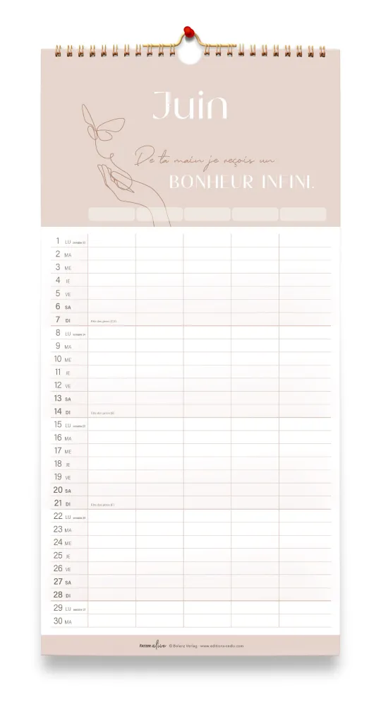 Calendrier familial