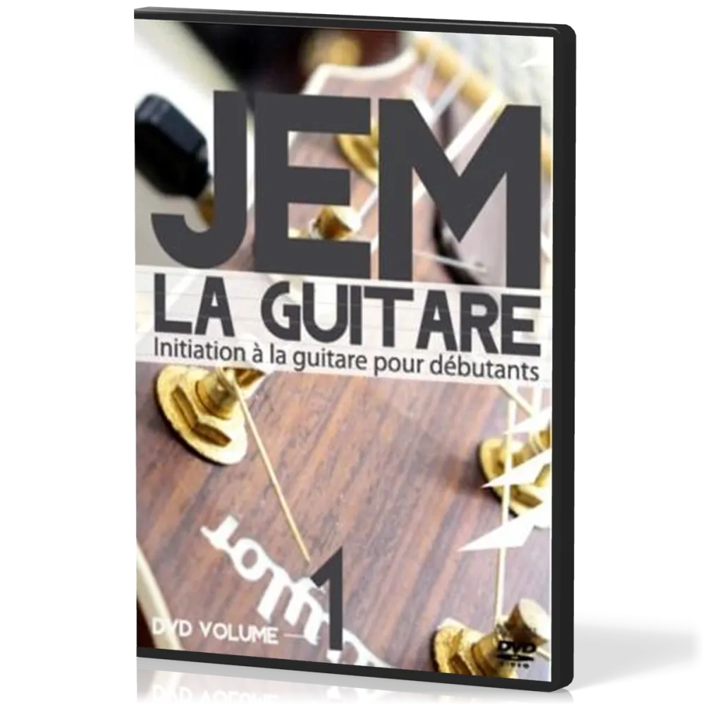 JEM LA GUITARE [DVD] VOL.1 INITIATION À LA GUITARE POUR DÉBUTANTS