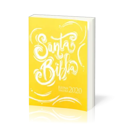 Espagnol, Bible RVR2020, Jaune, Edition de poche