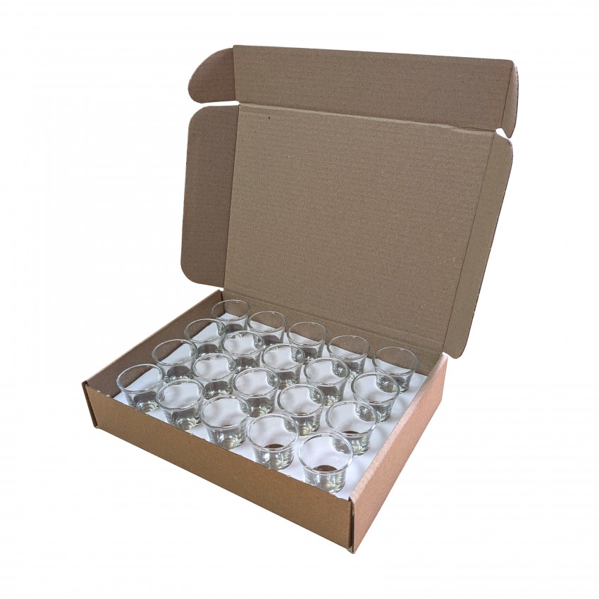 Gobelets en verre x 20 - [article de sainte cène]