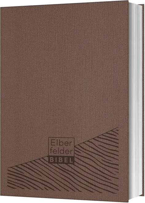 Elberfelder Bibel Standardausgabe - Kunstleder braun