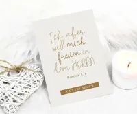 Postkarte Freude im Herrn - Habakuk 3,18