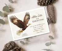 Postkarte Geburtstag Adler - Jesaja 40,31