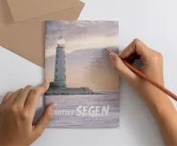 Faltkarte Leuchtturm Alles Gute - 4. Mose 6,24