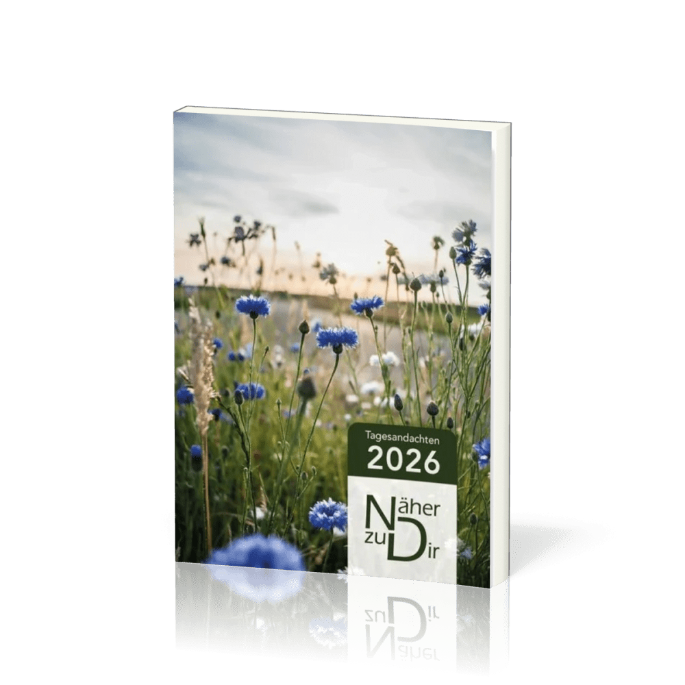 Näher zu dir - Buchkalender - Motiv Kornblumen