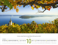 Calendrier Paysages Suisses - Allemand, Calendrier mural
