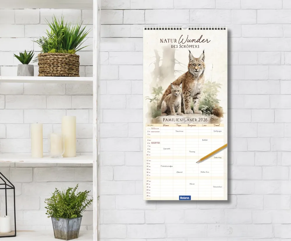 NaturWunder des Schöpfers - Stilvolle Familienplaner