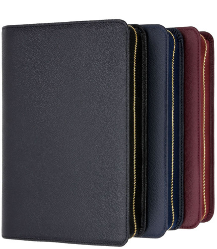 Bibelhülle für Schlachter 2000 Taschenausgabe - Rindleder, fein genarbt, Bordeaux-Rot