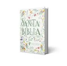 Espagnol, Bible RVR 2020, couverture rigide, fleurs