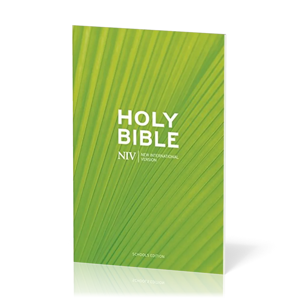 Anglais, Bible NIV, School's Edition - cartonnée