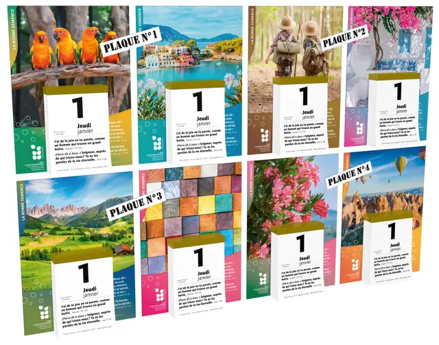 Bonne Semence calendrier éphéméride (La) - mural, à effeuiller, support cartonné