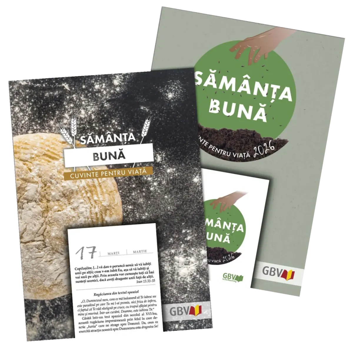 Roumain, Calendrier La Bonne Semence à effeuiller