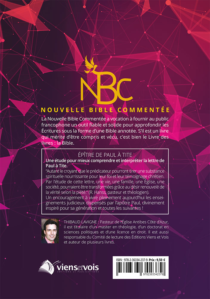 Nouvelle Bible commentée - Épître de Paul à Tite