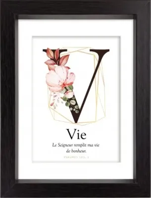 Mon cadre inspiration - V comme Vie