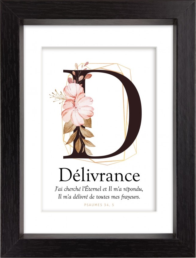 Mon Cadre Inspiration - D comme Délivrance