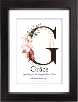 Mon Cadre Inspiration - G comme Grâce