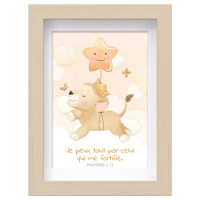 Mon cadre inspiration enfant - Lionceau