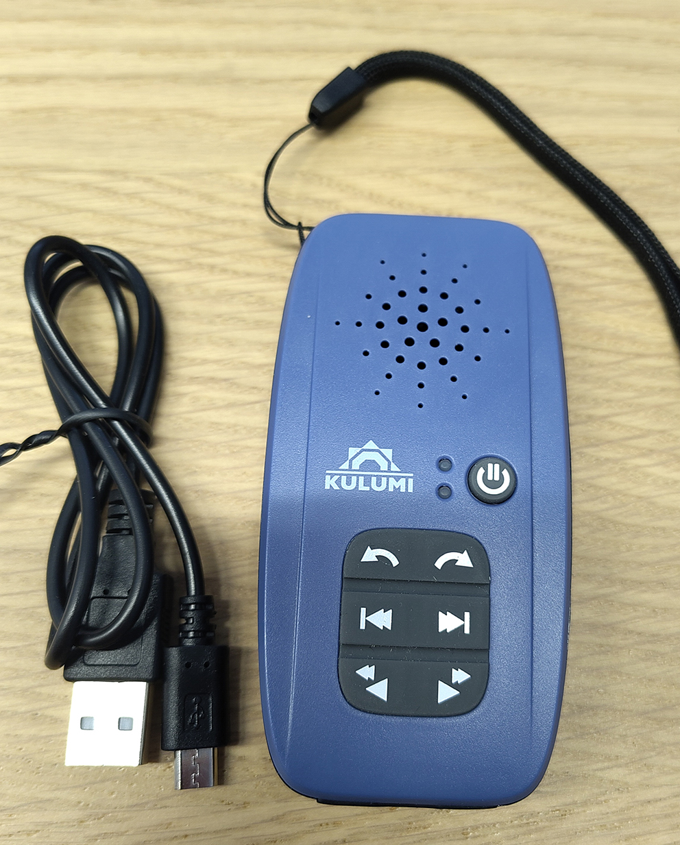 Bible Segond 21 audio - Modèle Kulumi X - livré sans écouteurs avec câble de chargement USB