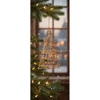 Décoration "Naissance de Jésus" en bois d'olivier