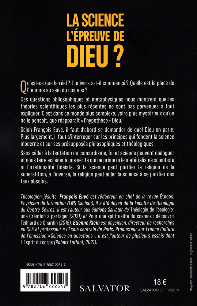 Science l'épreuve de Dieu? (La)
