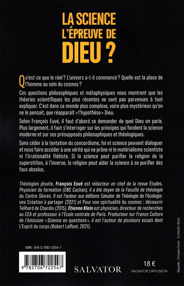 Science l'épreuve de Dieu? (La)