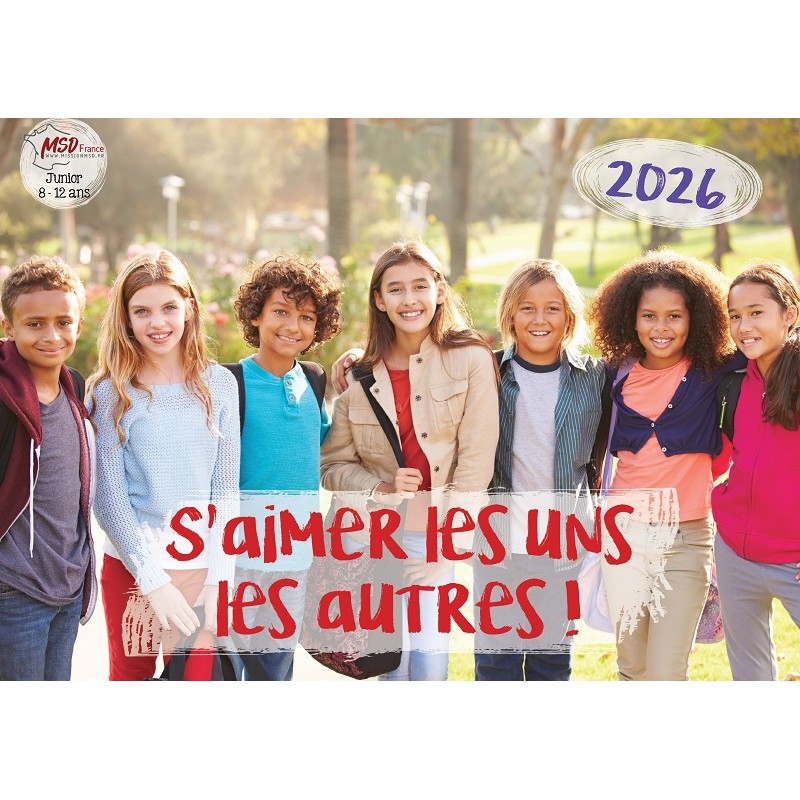 Calendrier Junior - S'aimer les uns les autres