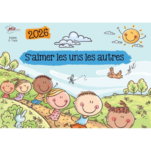 Calendrier enfant - S'aimer les uns les autres