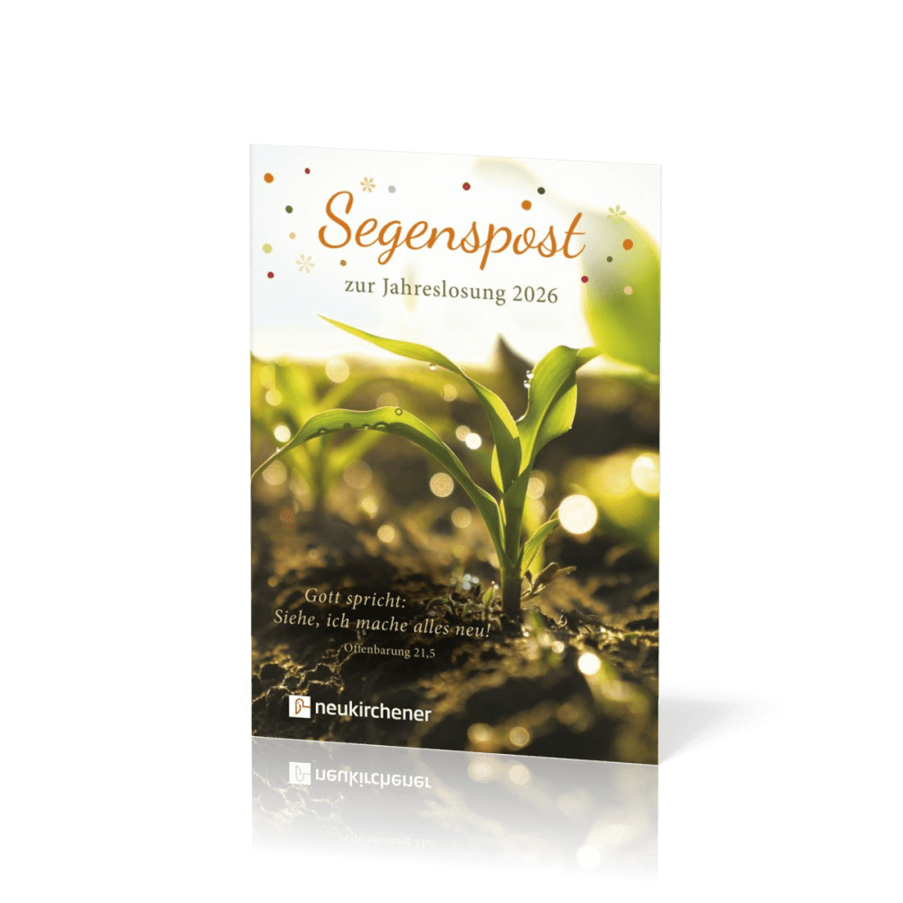 Segenspost zur Jahreslosung 2026 - Grussheft