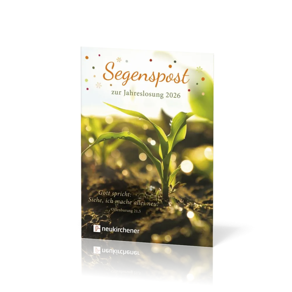 Segenspost zur Jahreslosung 2026 - Grussheft