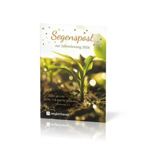 Segenspost zur Jahreslosung 2026 - Grussheft