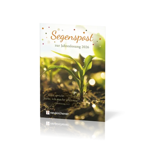 Segenspost zur Jahreslosung 2026 - Grussheft