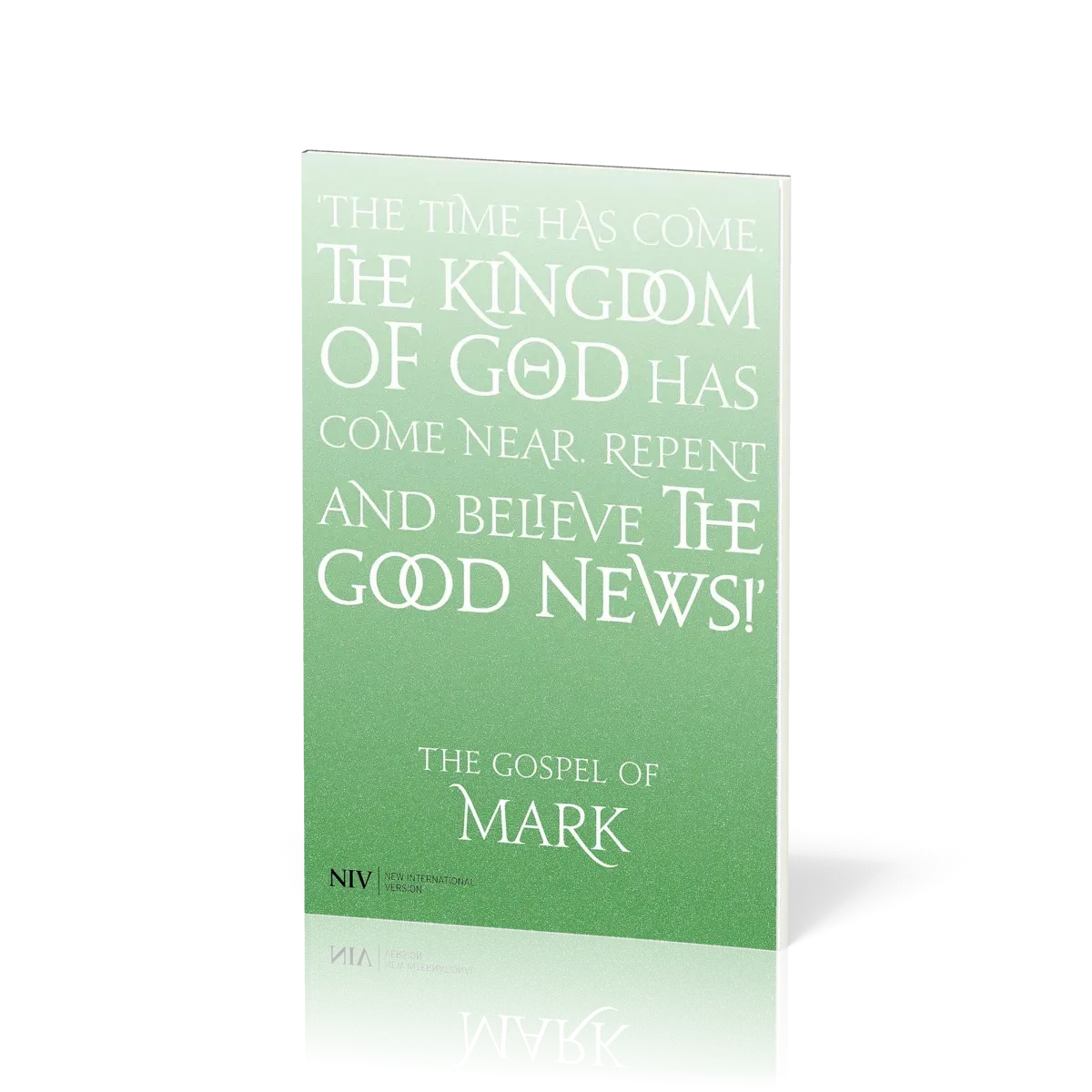 Anglais, Évangile de Marc NIV, vert - Gospel of Mark NIV