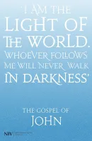 Anglais, Évangile de Jean, New International Version, NIV, bleu - Gospel of John NIV