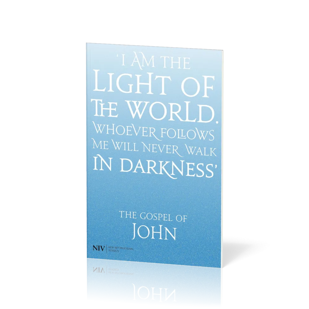 Englisch, Johannes Evangelium New International Version, blau