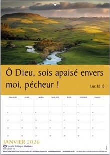 CALENDRIER PAROLES DE VIE