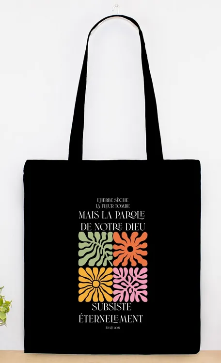 TOTE BAG NOIR ESAIE 40.8