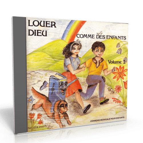 LOUER DIEU COMME DES ENFANTS [CD] PSAUM' VOL.2 - AVEC LIVRET