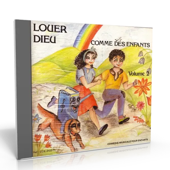 LOUER DIEU COMME DES ENFANTS [CD] PSAUM' VOL.2 - AVEC LIVRET
